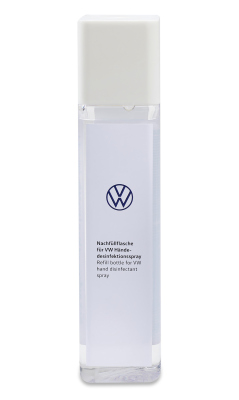 Санитайзер для рук Volkswagen Hand Disinfectant Spray, Refill Bottle