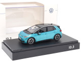 Масштабная модель Volkswagen ID.3, Turquoise Metallic, Scale 1:43, артикул 10A099300C6L