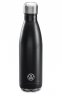Термос Volkswagen Logo Water Bottle, Black/Silver