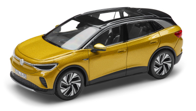 Масштабная модель Volkswagen ID.4, Honey Yellow, Scale 1:43