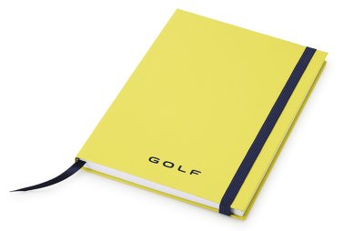 Записная книжка Volkswagen Golf 8 Notebook, DIN A5, Yellow