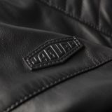 Мужская кожаная куртка Jaguar Men's Heritage Leather Jacket, Black NM, артикул JFLM344BKB