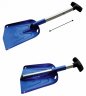 Алюминиевая складная лопата BMW Foldable Snow Shovel, Blue/Silver/Black