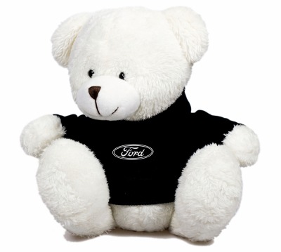 Плюшевый мишка Ford Plush Toy Teddy Bear, White/Black