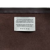 Кожаная сумка Volvo Reimagined Pouch, Maroon Brown, артикул 32251542