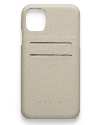 Кожаный чехол для iPhone 11 от Volvo Reimagined iPhone 11 Case, Marble White