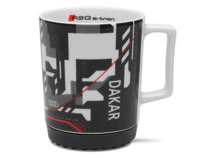 Фарфоровая кружка Audi Sport Mug Dakar, grey