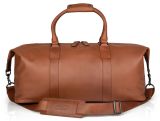 Кожаная дорожная сумка Land Rover Weekender Bag, Leather, Brown NM, артикул LHLU364BNA