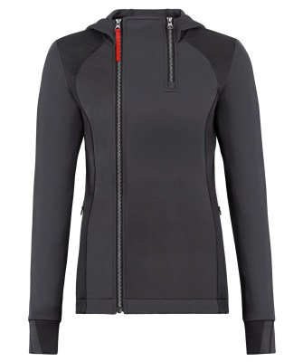 Женская куртка Audi Sport Midlayer Jacket, Womens, Grey/Red