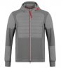Мужская куртка Audi Hybrid Jacket, Mens, grey/red