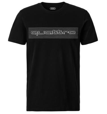 Мужская футболка Audi quattro T-Shirt, Mens, black