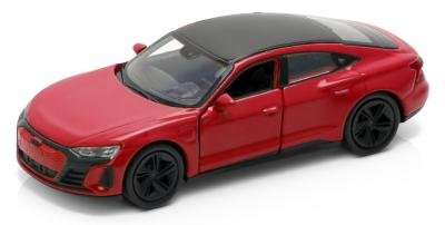 Инерционный автомобиль Audi e-tron GT Pullback, Tango Red, Scale 1:38