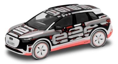 Масштабная модель Audi Q4 e-tron prototype, black/white/red, Scale 1:43