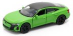 Инерционный автомобиль Audi e-tron GT Pullback, Kyalami Green, Scale 1:38