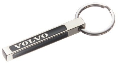 Брелок для ключей Volvo Metall Stick Keyring, Silver/Black