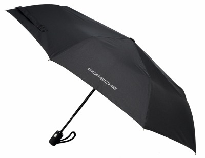 Складной зонт Porsche Folding Umbrella, Compact, Black