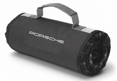 Плед для пикника Porsche Travel Plaid, Black/Grey