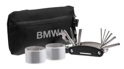 Велоинструменты в сумке BMW Bicycle Tools with Bag, Black