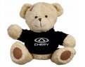 Плюшевый мишка Chery Plush Toy Teddy Bear, Beige/Black