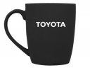 Фарфоровая кружка Toyota Logo Mug, Soft-touch, 360ml, Black/White