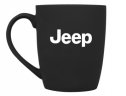 Фарфоровая кружка Jeep Logo Mug, Soft-touch, 360ml, Black/White