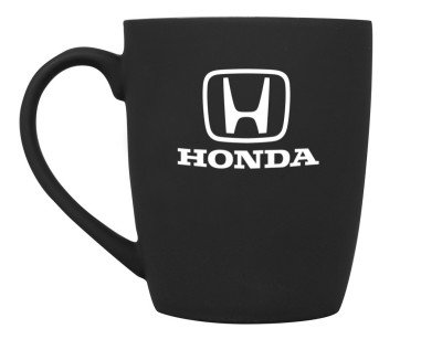 Фарфоровая кружка Honda Logo Mug, Soft-touch, 360ml, Black/White