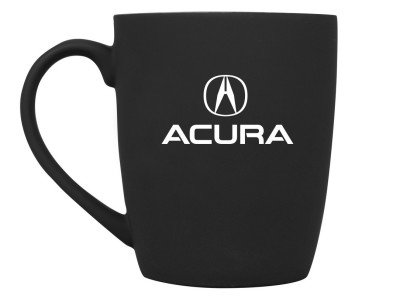 Фарфоровая кружка Acura Logo Mug, Soft-touch, 360ml, Black/White