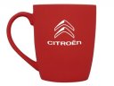 Фарфоровая кружка Citroen Logo Mug, Soft-touch, 360ml, Red/White