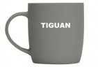 Фарфоровая кружка Volkswagen Tiguan Mug, Soft-touch, 350ml, Grey/White