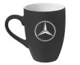 Керамическая кружка Mercedes-Benz Star Logo Mug, Soft-touch, 320ml, Grey/White