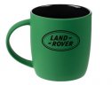 Фарфоровая кружка Land Rover Logo Mug, Soft-touch, 350ml, British Green/Black