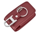 Кожаный футляр для ключей Mercedes-Benz Key Wallet Gen.8, Red, артикул B66959265