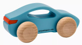 Деревянная игрушка Porsche Taycan Wooden Car, Frozen Blue Metallic, артикул WAP0406100PTHA