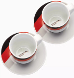 Набор из двух чашек для эспрессо Porsche Collector's Espresso Duo No. 6 – Motorsport, артикул WAP0504050NMSE