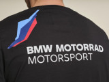 Мужская футболка BMW Motorrad T-Shirt Motorsport, Men, Black, артикул 76618536548