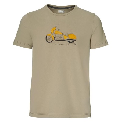 Мужская футболка BMW Motorrad T-Shirt Flat Twin, Men, Beige