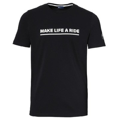 Мужская футболка BMW Motorrad T-Shirt Make Life A Ride, Men, Black