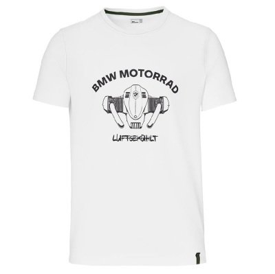Мужская футболка BMW Motorrad T-Shirt Luftgekühkt, Men, White