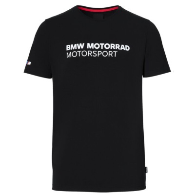 Мужская футболка BMW Motorrad T-Shirt M Motorsport, Men, Black