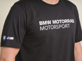 Мужская футболка BMW Motorrad T-Shirt M Motorsport, Men, Black, артикул 76618536584