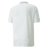 Мужская рубашка-поло BMW M Motorsport Essentials Logo Polo Shirt, white, men, артикул 80145A21704