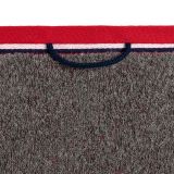 Банное полотенце Porsche Bath Towel, by möve, L-size, Red/Grey, артикул WAP452A250P0MR