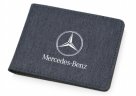 Компактный кошелек Mercedes-Benz Logo Wallet Compact, RFID-protection, Dark Blue