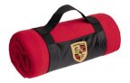 Флисовый плед Porsche Crest Fleece Blanket, Red