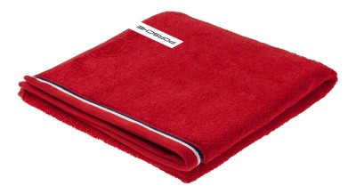 Банное полотенце Porsche Bath Towel, by möve, L-size, Red/Grey