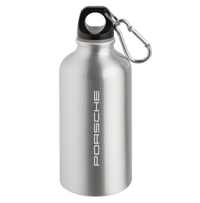 Бутылка для воды Porsche Water Bottle, 400ml, Silver/Black