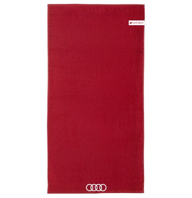 Банное полотенце Audi Sport Bath Towel, L-size, Red