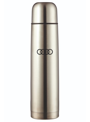 Термос Audi Thermos Flask, Silver, 1l