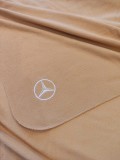 Флисовый плед Mercedes-Benz Star Logo Fleece Blanket, Beige, артикул B660A2527