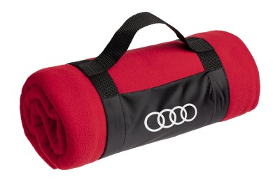 Флисовый плед Audi Sport Fleece Blanket, Red